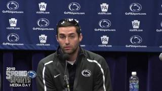 2010 Penn State Spring Sports Media Day  Baseball [upl. by Anikram]