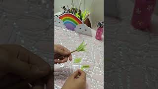 Waste peel to the best flower easy best easycraft newsong flower art craft monofloral [upl. by Hough]