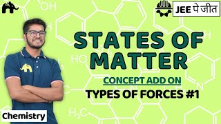 States of Matter Class 11 Chemistry JEE  NCERT Chapter 5  Types of forces 1 [upl. by Carilyn]