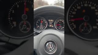 Mk6 Gti 060 Acceleration DSG stage Stage 1 [upl. by Seligman]