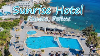 Sunrise Hotel Rhodes Pefkos [upl. by Ahsiuqram247]