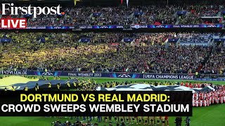 LIVE Dortmund vs Real Madrid  Hundreds Gather at Wembley Stadium Ahead of Champions League final [upl. by Castro]