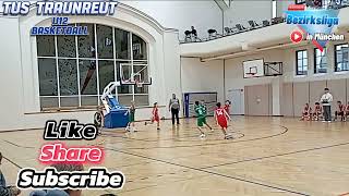 MTV München vs Tus Traunreut U12 Basketball [upl. by Noivaz]