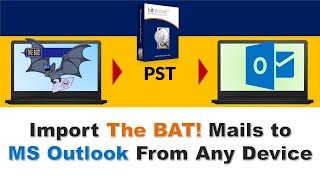 How to Export The BAT UNIX Mailboxes files and Import to MS Outlook [upl. by Sowell]