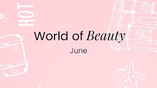 GLOSSYBOX US June World of Beauty Box [upl. by Ydnal]