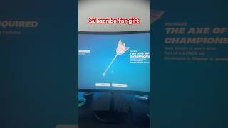 Subscribe for gift 🎁fortnite [upl. by Snoddy212]