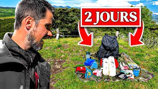 Mon sac pour 2 jours de Rando amp Bivouac [upl. by Lisette]