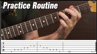 Practice Routine for Scales Arpeggios and Chords [upl. by Elimac]