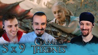 Game Of Thrones 5x9 Reaction quotThe Dance of Dragonsquot [upl. by Babby]