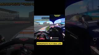 MONOPOSTO™2024 VS F1 Real Life [upl. by Haraj]