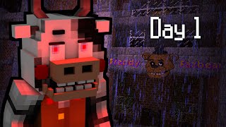 MINE Nights at Freddys 2  FACTORY  Day 1  FNAF Minecraft Roleplay [upl. by Benjie]