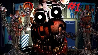 MOLTEN FREDDY IS SO CREEPY FNaF PIZZARIA SIM [upl. by Ecertal]