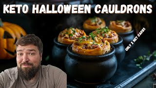 Delicious Keto Halloween Cauldron Snacks  Fast amp Easy Recipe [upl. by Eceertal316]