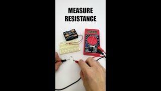 How to Measure Resistance with a Multimeter [upl. by Trabue]