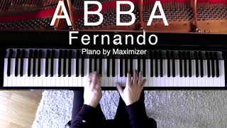 ABBA  Fernando  Solo Piano Cover  Maximizer [upl. by Cahan]