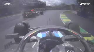 Pierre Gaslys UNSEEN Overtake On Sergio Perez  2024 Canada GP [upl. by Eberhard]