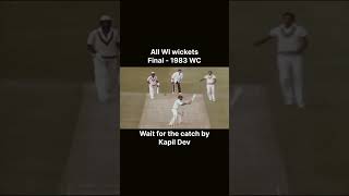 India vs West Indies 1983 Final  Historic World Cup Cricket 1983WorldCup KapilDev historicwin [upl. by Newcomer]