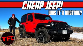 Does It Suck Daily Driving an Affordable Wrangler 6 Month Jeep Ownership Update [upl. by Colligan554]