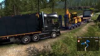 The traffic at Kirkenes TruckersMP Promods Euro Truck Simulator 2 [upl. by Harris]