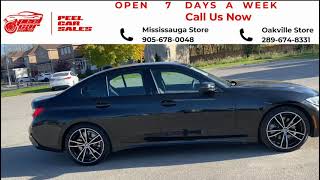 360° View of 2021 BMW 330i M Sport pkg at Peel Car Sales  Best Car Showroom Tour 2024 [upl. by Dloniger]