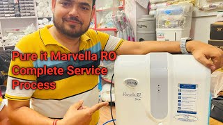 Pureit Marvella RO Complete servicepure it RO [upl. by Laven873]