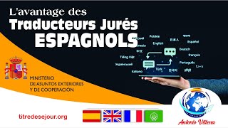 Lavantage des Traducteurs Jurés Espagnols [upl. by Edda]