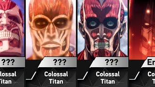 All Colossal Titans from Attack on Titan [upl. by Liman]