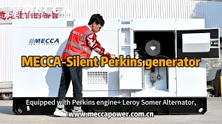 MECCA POWER Silent Type 150KVA Perkins Diesel Generator [upl. by Engedi]