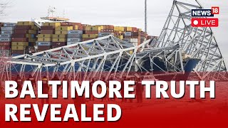 Baltimore Bridge Collapse 2024 Live Recovery Effort Continues From Coast Guard Boats  News18 N18L [upl. by Alim832]