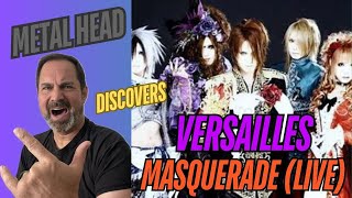 FIRST TIME REACTION  VERSAILLES  MASQUERADE LIVE [upl. by Horsey]