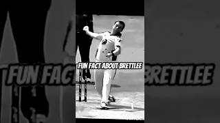 Fun Fact About BrettLee [upl. by Lladnar729]