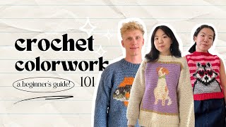 crochet colorwork 101 – beginners guide to graphing  my best tips ┃ Wool and Buggers [upl. by Haya]