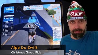 Alpe Du Zwift Christmas Group Ride [upl. by Il]