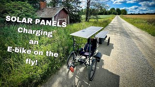 Solar Powered ETrike Test ride and some stats [upl. by Netsyrk]