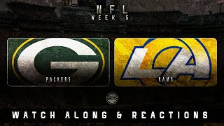 PACKERS vs RAMS  LIVE PLAY BY PLAY [upl. by Mikkanen954]