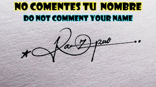 MODELOS DE FIRMASHow to signature your name [upl. by Manya422]