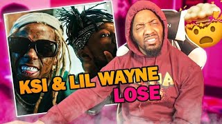 NoLifeShaq Reacts to KSI x Lil Wayne  Lose [upl. by Rennane]