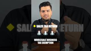 Sales Tax Return for Wholesale Business [upl. by Eelarat325]