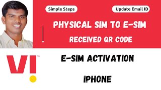 VI eSIM Activation Steps Explained  iPhone 13 [upl. by Farmelo337]