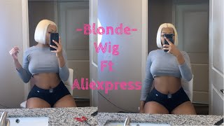 I WENT BLONDE ❕ft ALIEXPRESS COMPANY [upl. by Jara]