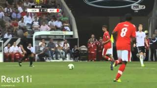 Marco Reus vs Áustria H 720p HD 06092013 by Reus11i [upl. by Novar]