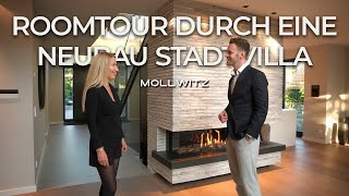 Roomtour durch eine moderne Mollwitz Stadtvilla  Tipps für den Neubau [upl. by Gustav139]