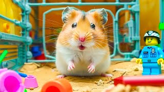 The Daring Escape 😱 Hamster vs The Saw Traps 🐹 Hamster Maze [upl. by Mehalek442]