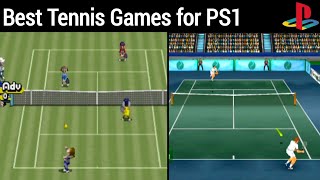 Top 7 Best Tennis Games for PS1 [upl. by Ennelram]