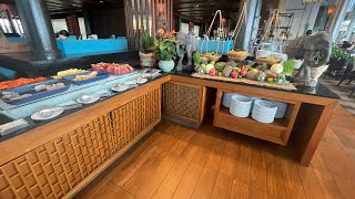 BREAKFAST SARAPAN  AT ANANTARA RIVERSIDE BANGKOK  THAILAND [upl. by Alicec]