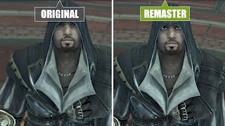 AC Ezio Collection Original vs Remaster Grafikvergleich  Graphics comparison [upl. by Ajin]