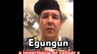 Egungun a importância de cultuar e honrar nossos ancestrais  Repost Live do Facebook 3 [upl. by Merl25]