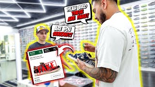 HE BROUGHT OVER 5000 FAKE TRAVIS SCOTT SNEAKERS TO SELL [upl. by Ahseikan848]