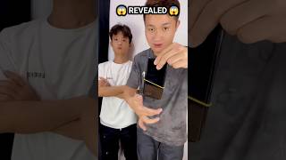 RUBBER BAND AND MOBILE TRICK 😱😱 cardmagictrick cardgame tricks cardtrick rubberbandmagic [upl. by Winston]