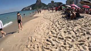 🔥 Don’t Miss Out Unbelievable 4K HDR Beach Walk at Leblon Beach 🌊 [upl. by Ahab689]